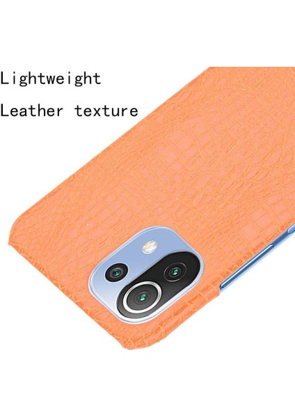 Xiaomi Mi 11 Lite Klasik Timsah Moda Kapak Için Şık Klasik Durumda (Yurt Dışından) fırsatları