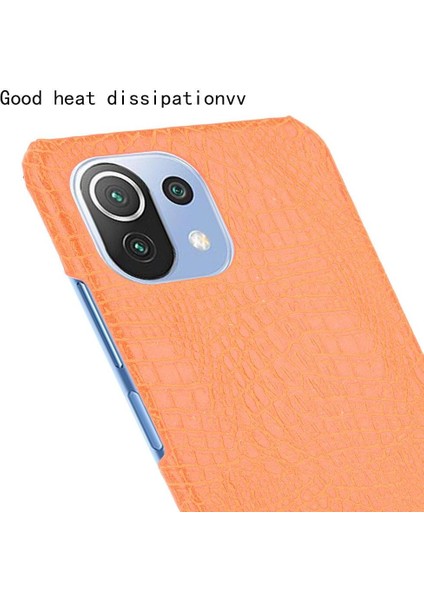 Xiaomi Mi 11 Lite Klasik Timsah Moda Kapak Için Şık Klasik Durumda (Yurt Dışından) indirimleri