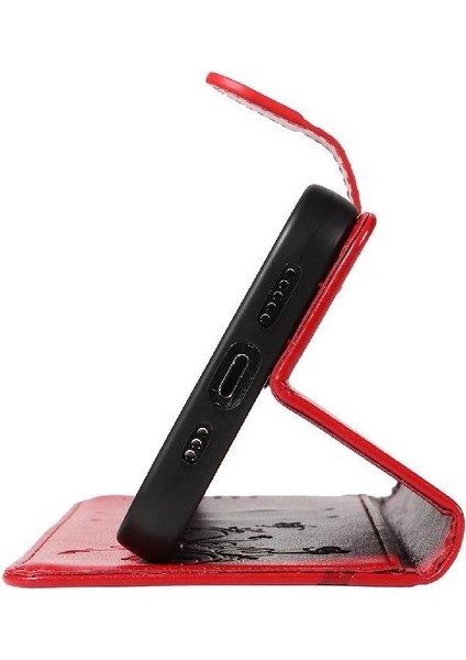 Realme C61 Kabartmalı Kelebek ve Kart Yuvası Cüzdan Telefon Kılıfı (Yurt Dışından) fiyatları
