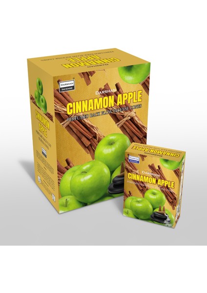 Darshan Cinnamon Apple Geri Akış Tütsü 1 Box (12 Adet)