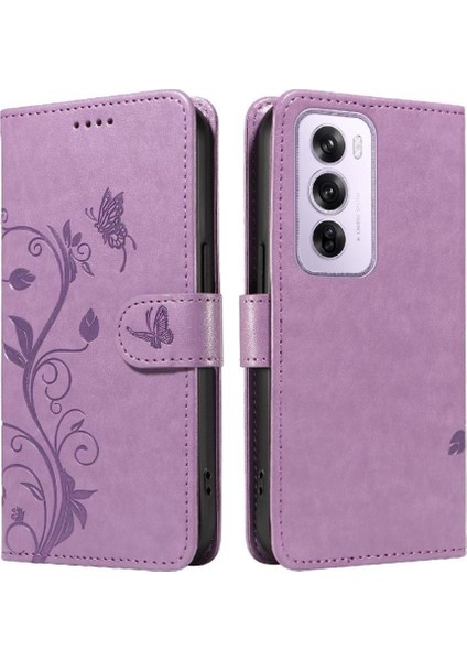 Oppo Hand 12 5g Için Kılıf ve Kart Yuvası El Yüksek ile Kabartmalı Kelebek (Yurt Dışından) indirimleri