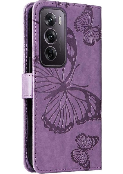Oppo Için Kılıf Card 12 Pro 5g Flip Kickstand Pu Deri Kart Yuvası ile (Yurt Dışından) modelleri