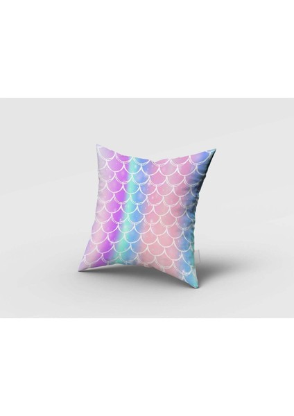 Renkli Istiridye Kabukları, Pembe, Mor, Ithal Kumaş, Çocuk Odası, Bebek Odası Fon Perde - 1 Kanat fırsatları