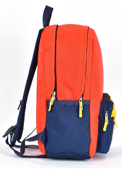 Unisex Çok Gözlü Günlük Seyahat Okul Sırt Çantası 9504
