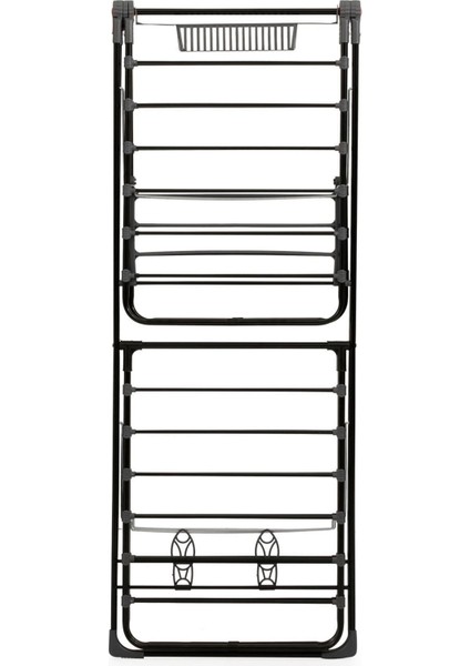 Siyah Harbinger Double Black Çamaşır Kurutma Askısı Metal
