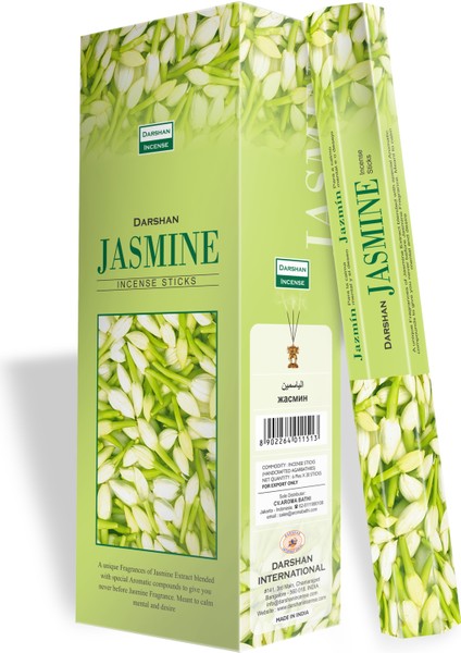 Darshan Jasmine Tütsü 1 Box (6 Paket)