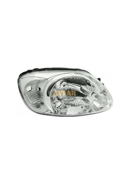 Far Sağ Beyaz Hyundai Accent 2004-2006 Sinyalli Ayar Motorlu 92120-25531 404505 Ayfar