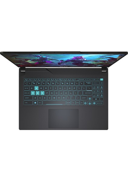 Msı Cyborg 15 Intel Core I7-13620H 64GB 2tb SSD RTX4050/6GB 15.6" Fhd 144Hz W11P Taşınabilir Bilgisayar A13VE-897XTR & Per4 Çanta A13VE897XTRP414