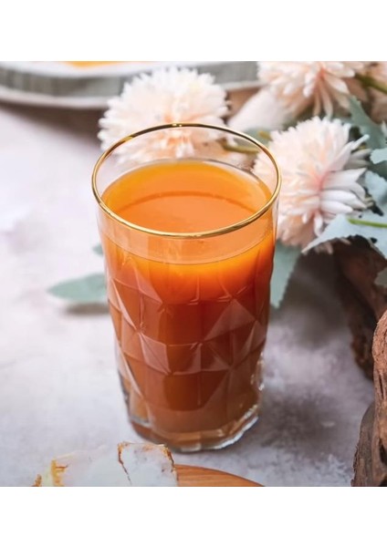 KEO377 Altın Şıklığı 3lü Meşrubat Bardağı modelleri