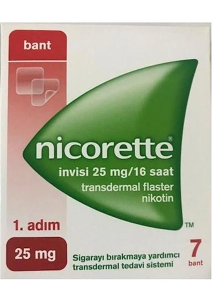 Nıcorette 25MG 1ADIM Bant