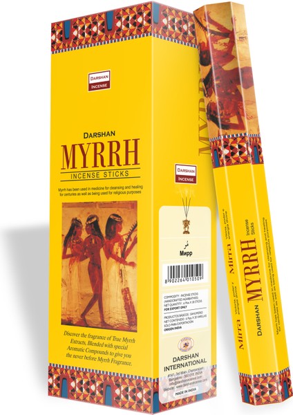 Darshan Myrrh Tütsü 1 Box (6 Paket)