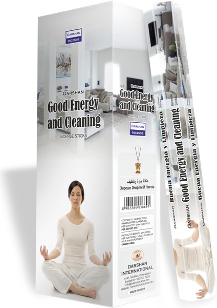 Darshan Gold Energy Cleaning Tütsü 1 Box (6 Paket)