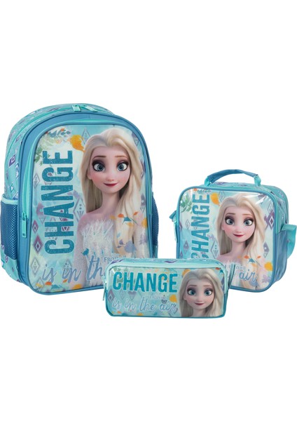 Frozen Lisanslı Ilkokul Sırt Beslenme Kalem Çantası Seti OTTO 48394