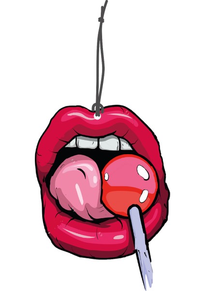 Bymeyla Lolipop Temalı Oto Kokusu ve Oto Aksesuarı