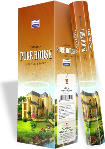 Darshan Pure House Tütsü 1 Box (6 Paket)