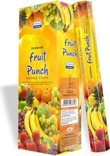 Darshan Fruity Punch Tütsü 1 Box (6 Paket)