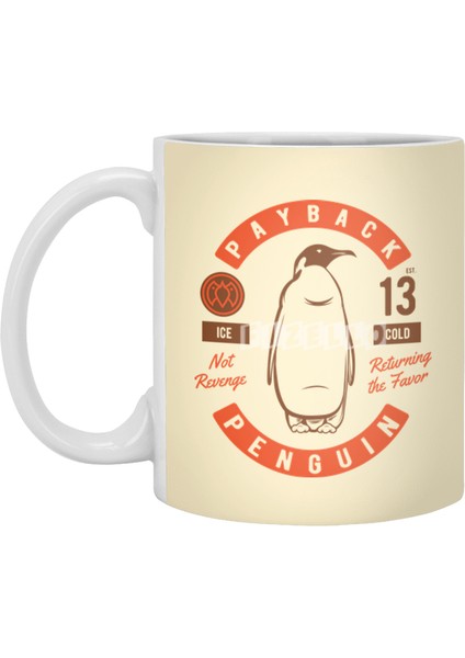 Payback Penguin Ice Cold 2018 Beyaz Kupa