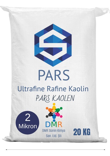 Ultrafine Rafine Kaolin 2 Mikron 20 kg