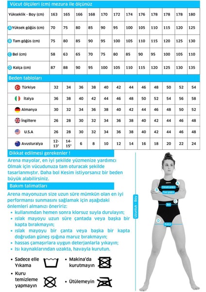 One Double Cross Back Kadın Yüzücü Mayosu 004732385