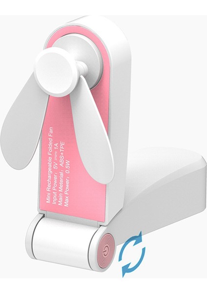 Mini Fan USB Taşınabilir Katlanır Cep Fanı (Yurt Dışından)