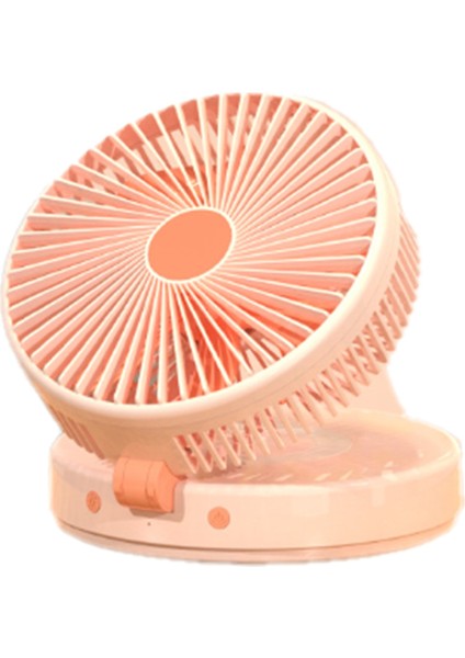 Ofis Için USB Masaüstü Katlanır Fan Şarj Edilebilir Taşınabilir Mini Fan(B) (Yurt Dışından)