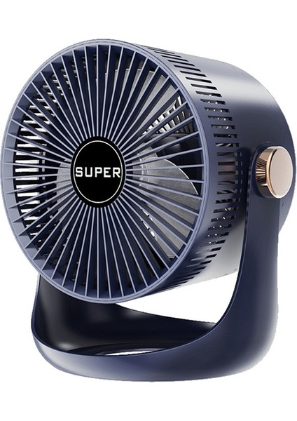 Ev Masası USB Şarj Edilebilir Sirkülasyon Elektrikli Fan 2400MAH B (Yurt Dışından)