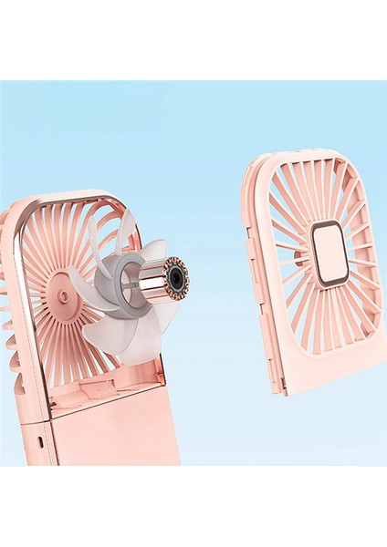 3'ü 1 Arada Taşınabilir El Tipi Fan 3000MAH Çok Fonksiyonlu Katlanır Fan-D (Yurt Dışından)