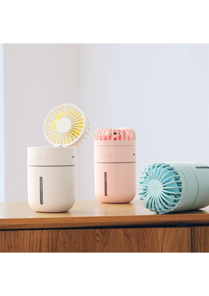 Fanlı Şarj Edilebilir Sessiz Ultrasonikli Serin Mist Nemlendirici (Pembe) (Yurt Dışından) modelleri