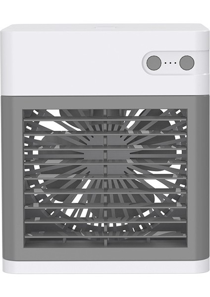 Ofis Ev Için Mini Sprey Fan Şarjlı Klima Fanı, Beyaz (Yurt Dışından)