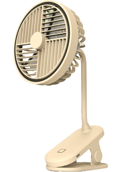 Hız Klip Elektrikli Fan Masaüstü Fan Ev Küçük Fan, Sarı (Yurt Dışından)