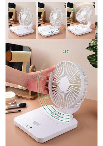 USB Şarj Mini Fan Ev Ofis Elektrikli 3 Hız Ayarı 1200MA (Yurt Dışından) modelleri