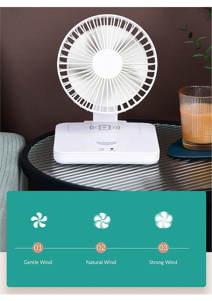 USB Şarj Mini Fan Ev Ofis Elektrikli 3 Hız Ayarı 1200MA (Yurt Dışından) fırsatları
