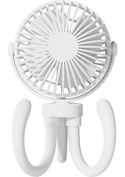 Ahtapot Küçük Fan El USB Şarj Fanı Ayarlanabilir Masaüstü Fanı (Yurt Dışından)