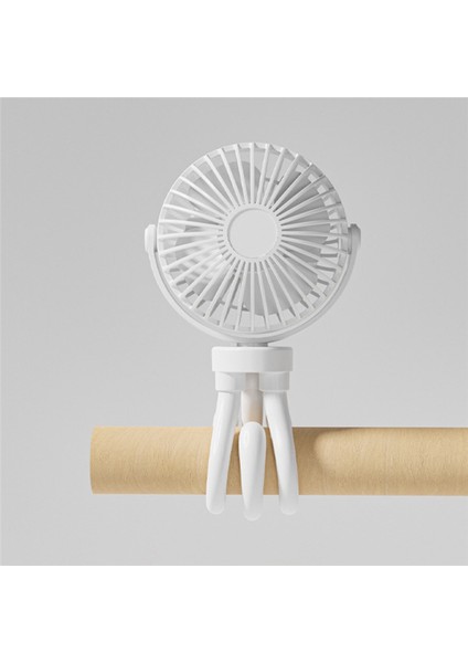 Ahtapot Küçük Fan El USB Şarj Fanı Ayarlanabilir Masaüstü Fanı (Yurt Dışından)