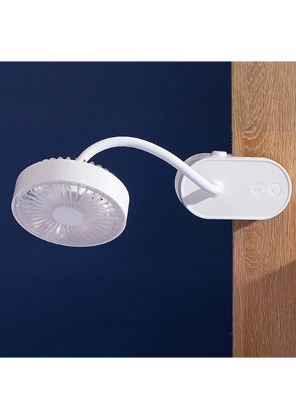Taşınabilir Mini Klipsli Fan, 3 Hız Ayarı, Esnek Bükülebilir USB Beyaz (Yurt Dışından) fiyatları