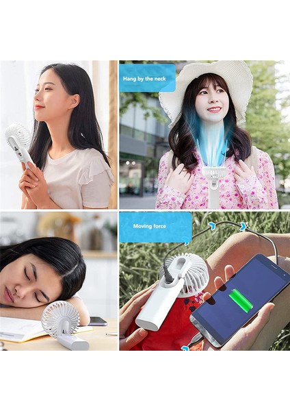 Boyun Fanı, Sessiz, USB Şarj Fanı, Mobil Pil Fonksiyonu (Yurt Dışından) modelleri