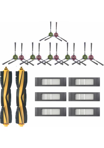 20 Adet Deebot Ozmo T8 T9 N8PRO Robotlu Süpürge Toz Torbası Filtre Tek Kullanımlık Paspas Bezi Aksesuarları (Yurt Dışından)