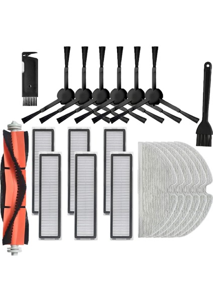 Aksesuarlar Ana Zemin Yan Fırça Kapağı Paspaslar Bezler Filtreler Çöp Kovası L10 Pro Elektrikli Süpürge Için Yedek Parçalar (Yurt Dışından)