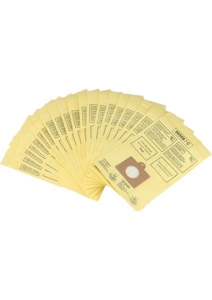 Stil Qc 5055 50557 50558 50104, C-5 C-18 Vakum Parçaları Için 20 Paket Filtrasyon Teneke Kutu Vakum Torbaları (Yurt Dışından)