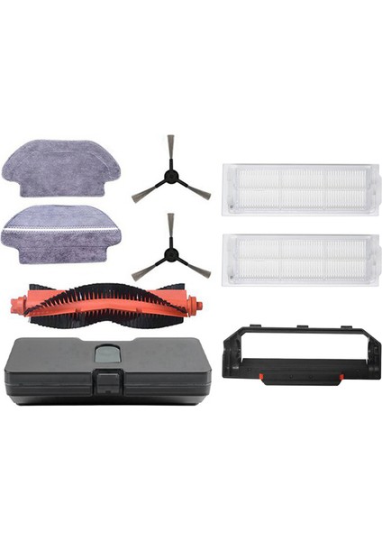 STYJ02YM Robotlu Süpürge Aksesuar Paketi Seti Yan Silindir Hepa Filtre Ana Fırça Paspas (Yurt Dışından) fiyatları