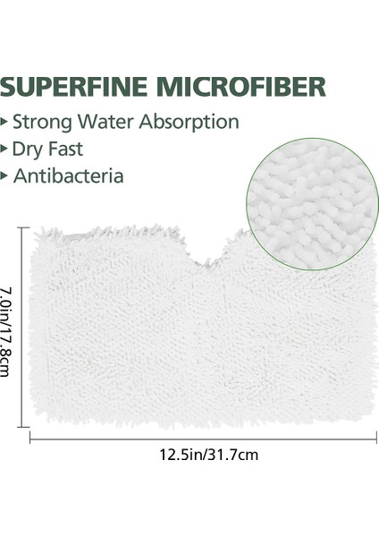 Buhar Cep Mops S3500 Serisi S3500 Için Uyumlu Yedek Mikrofiber Buharlı Paspas Yıkanabilir Ped (Yurt Dışından) fiyatları
