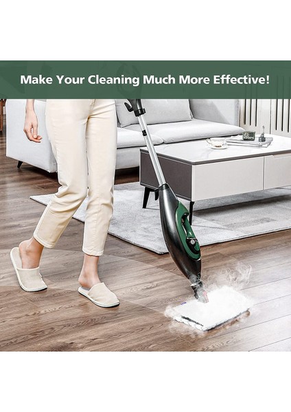 Buhar Cep Mops S3500 Serisi S3500 Için Uyumlu Yedek Mikrofiber Buharlı Paspas Yıkanabilir Ped (Yurt Dışından) modelleri