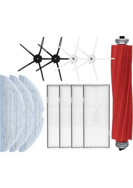 S7XIAOMIT7S T7SPLUS Için Uygun Yan Fırça Ana Fırça Döner Fırça Temizleme Bezi Paspas Filtresi (Yurt Dışından)