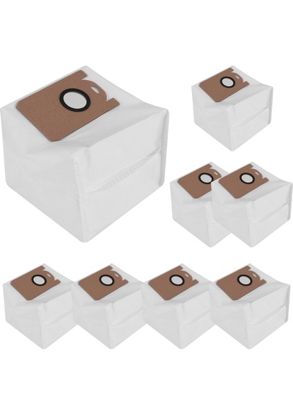 8'li Paket V980 MAX/V980 Plus Toz Torbası Toz Torbası Temizleyici Yedek Parçalar Için Uygundur (Yurt Dışından)