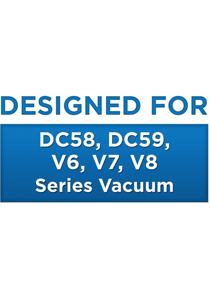 V6, V7, , DC58, DC59, DC61, DC62, Hayvan, Yıkanabilir Ön Filtre Parçası ile Uyumlu 6 Premium Vakum Ön Filtresi (Yurt Dışından) modelleri
