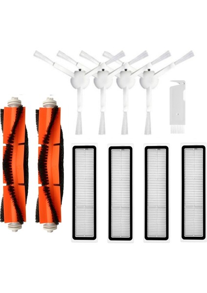Bot L10 Pro D9 Robotik Elektrikli Süpürge Parça Setleri Ana Yan Fırça Filtreleri, A Için Yedek Parçalar (Yurt Dışından)