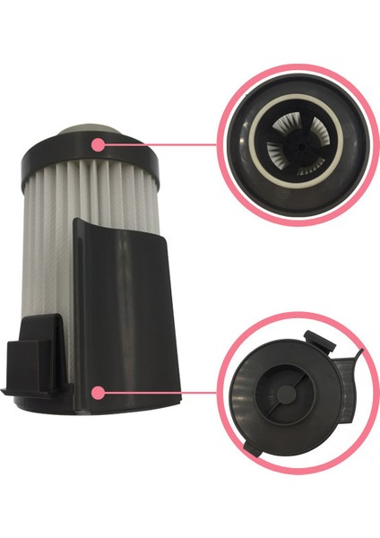 Premium Yedek Elektrikli Süpürge Toz Haznesi Filtresi Eureka Stili Dcf-10/dcf-14 Dikmelere Uygun 2 Filtre (Yurt Dışından) modelleri