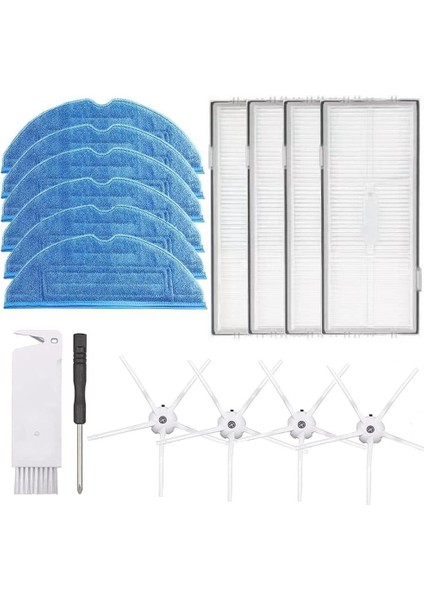 S7 T7 T7S Robot Süpürge Aksesuarları Için Yedek Rulo Fırça Yan Fırçalar Hepa Filtreler (Yurt Dışından)