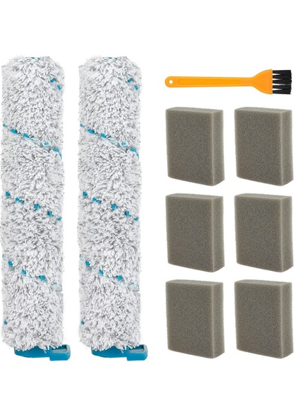 Aqua Powervac Elektrikli Süpürge Aksesuarlarıyla Uyumlu Yedek Parçalar Rulo Fırça Filtreleri (Yurt Dışından)