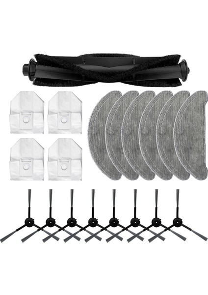 Eve Plus Robotik Süpürge Aksesuarları Için Paspas Bezi Ana Silindir Fırça Yedek Parçaları (Yurt Dışından)